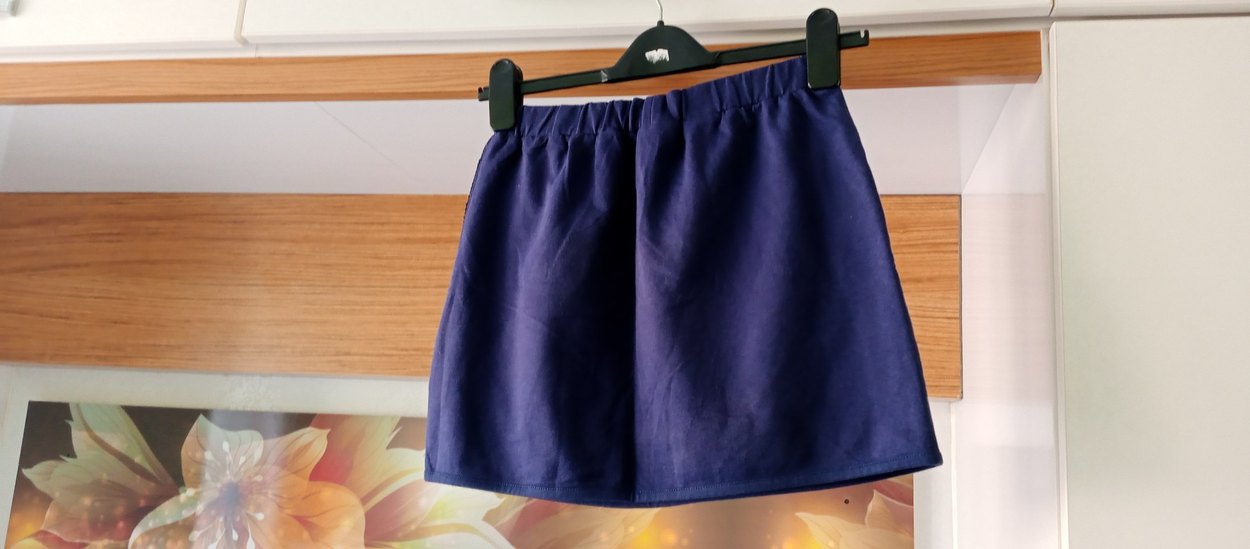 Payetli Penye  Mini  Etek - Görsel 2