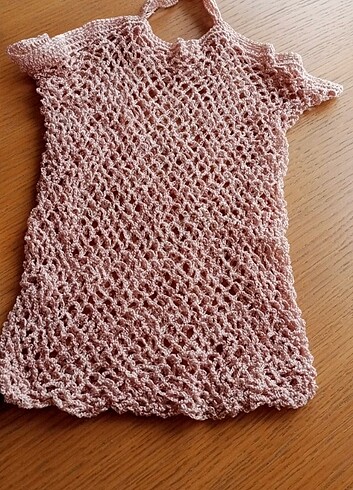 El örgüsü çok amaçlı küçük file çantalar - Görsel 4