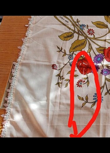 VİNTAGE 3 adet oyalı sıfır  pamuklu yazma - Görsel 7