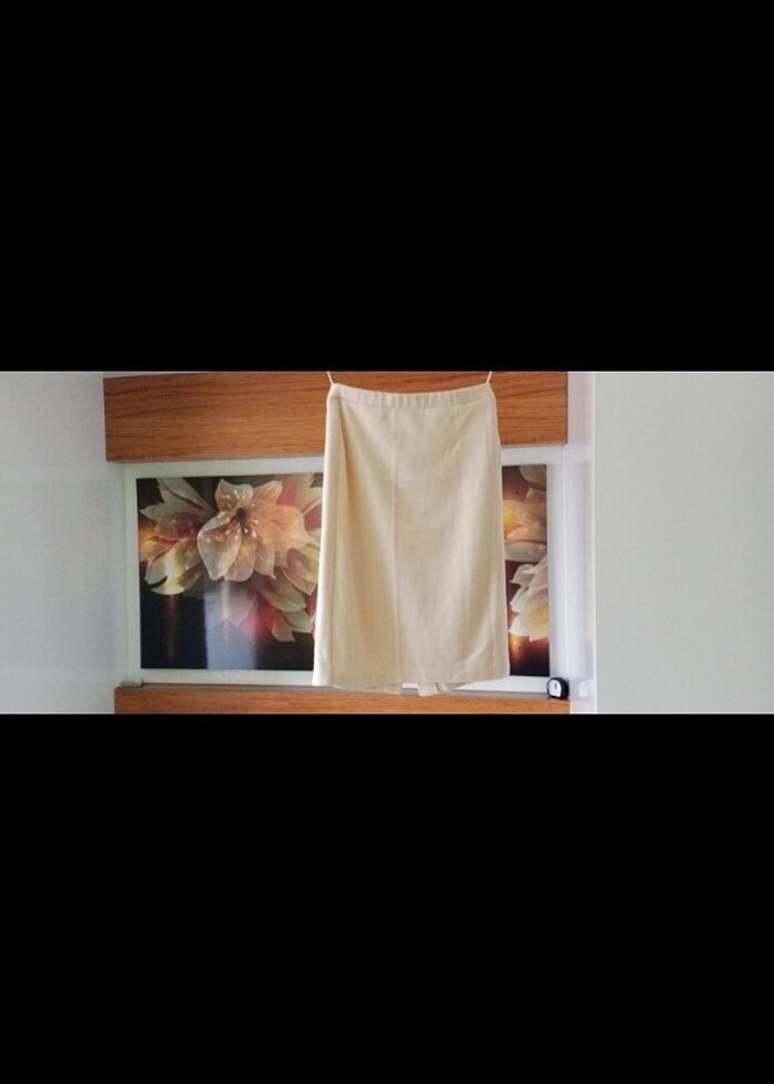 Kışlık yün midi etek - Görsel 2