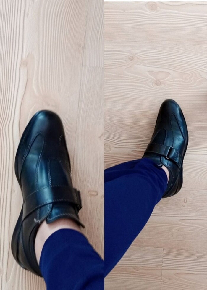 Frau hakiku deri ayakkabı - Görsel 2