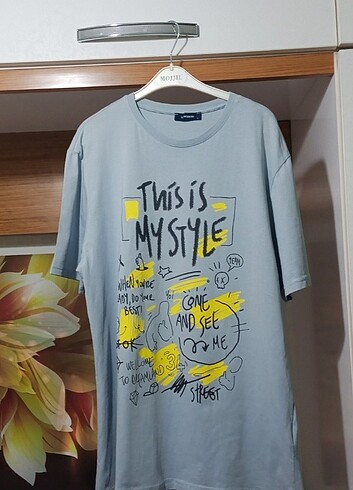 Erkek baskılı tişört 