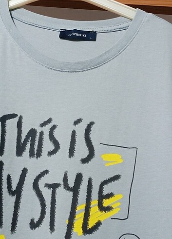 Erkek baskılı tişört  - Görsel 4