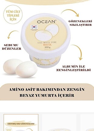 yumurta maskesi
