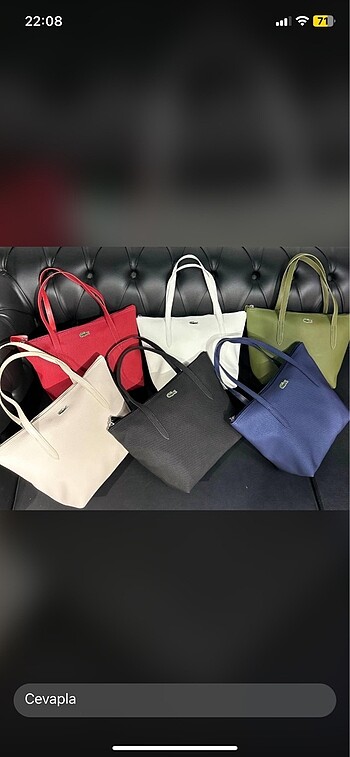 Lacoste Kol Çantası