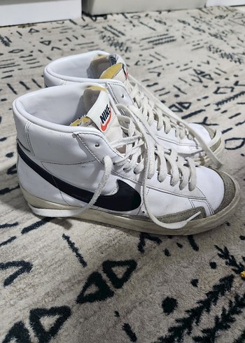 Nike Beyaz Yüksek Spor Ayakkabı - Görsel 8