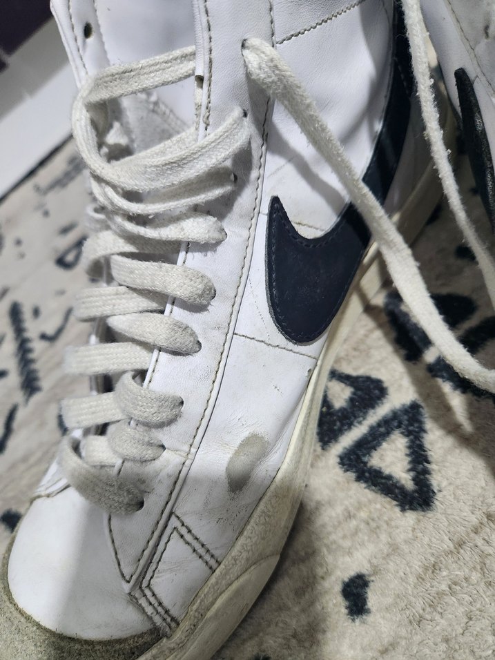 Nike Beyaz Yüksek Spor Ayakkabı - Görsel 5