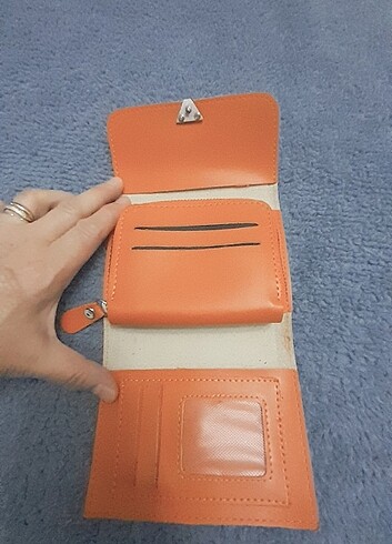  Beden turuncu Renk Ozdilek cüzdan 