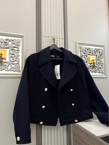 Zara yün karışımlı ceket