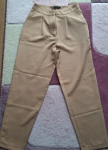 Trendyolmilla camel pantolon 