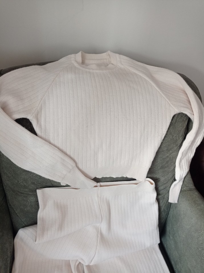 örgü kadın triko takım - Görsel 2