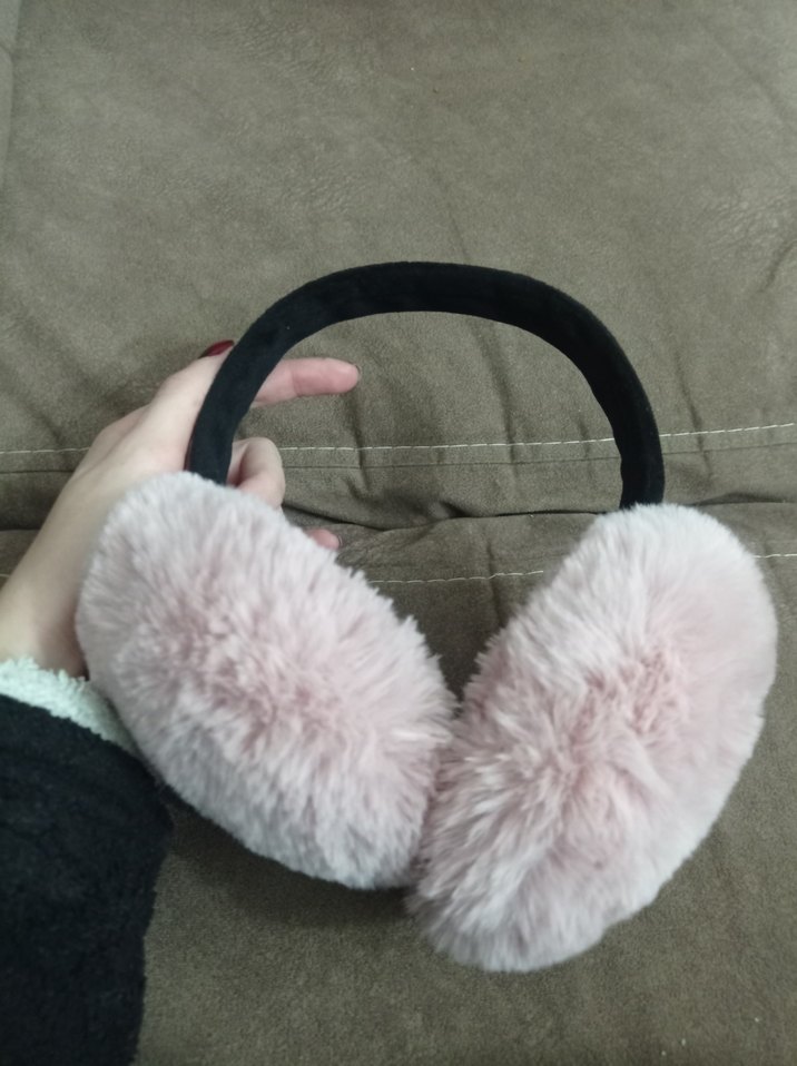 peluş kulaklık - Görsel 2