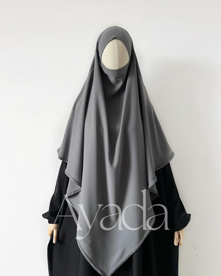 khimar sufle hijab - Görsel 2
