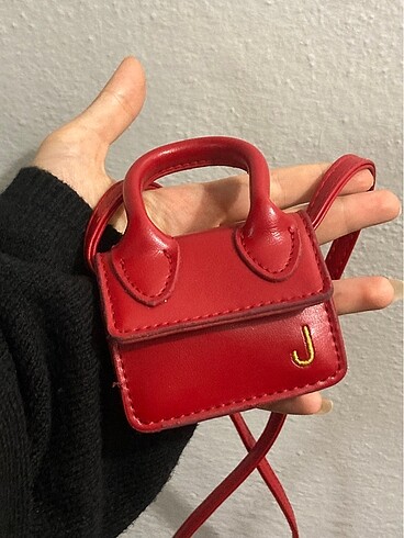 Jacquemus mini kırmızı çanta