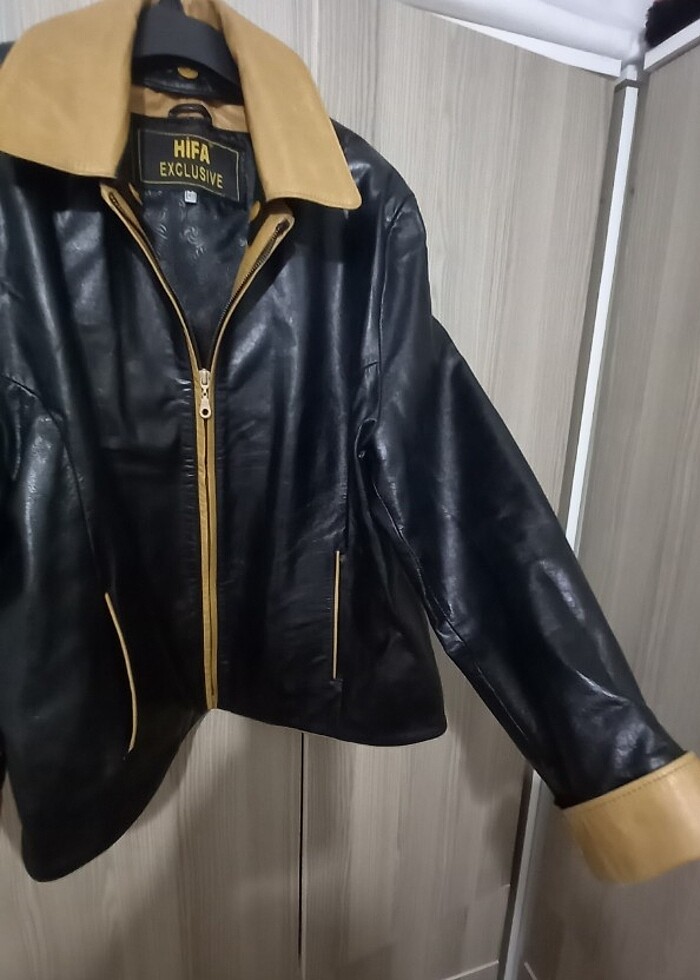 Deri ceket - Görsel 3