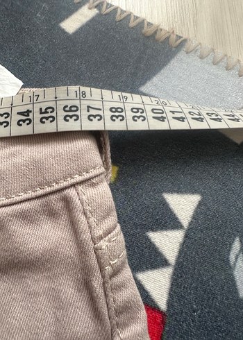 Bej Kadın Kumaş Pantolon Regular Fit - Görsel 4