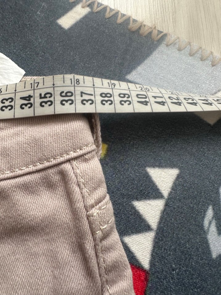 Bej Kadın Kumaş Pantolon Regular Fit - Görsel 4