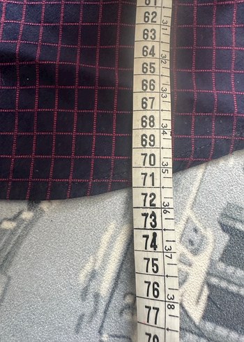 Mor Erkek Uzun Kollu Düğmeli Gömlek - Görsel 5