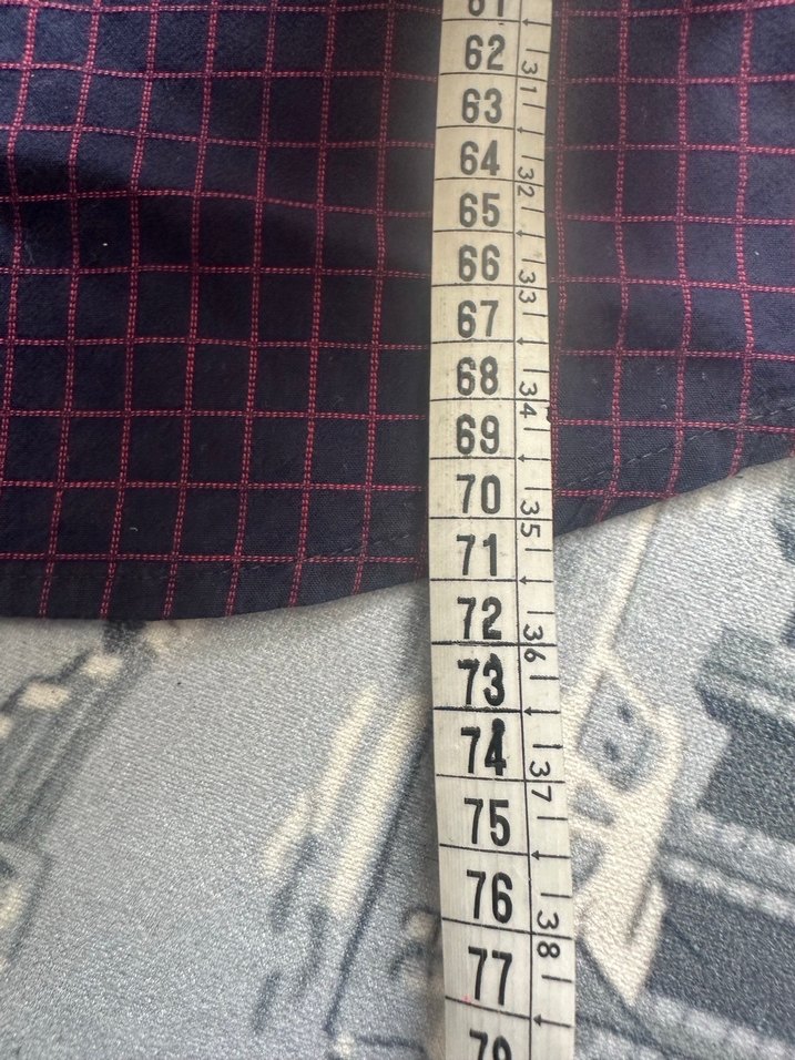 Mor Erkek Uzun Kollu Düğmeli Gömlek - Görsel 5