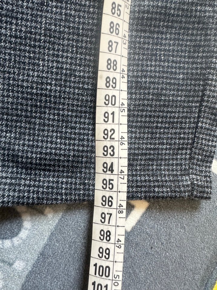 Gri Fermuarlı erkek Denim Pantolon - Görsel 3