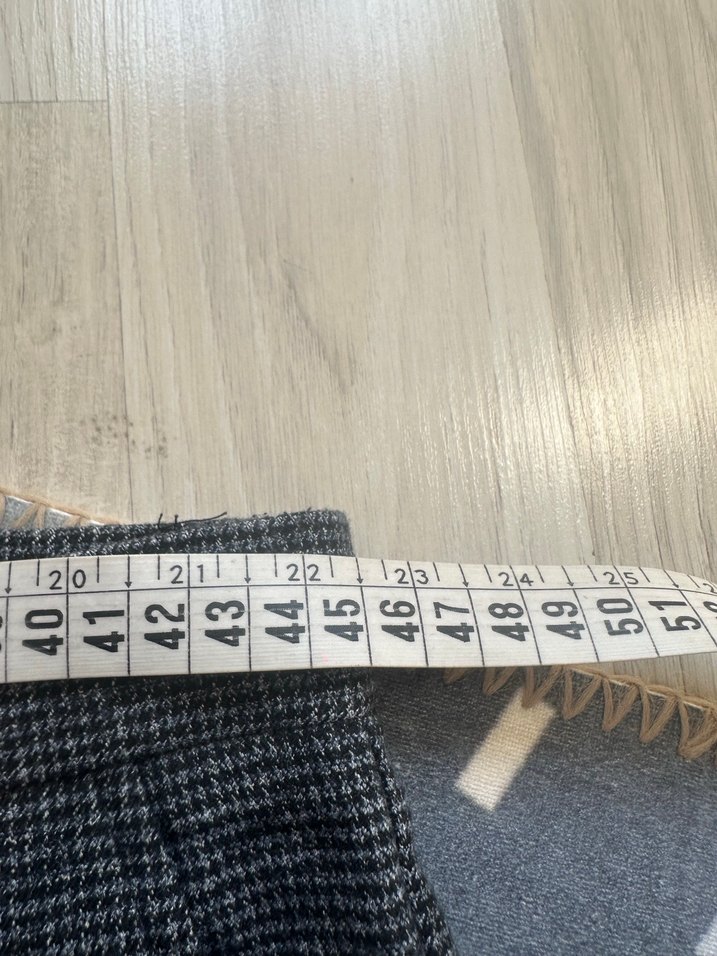 Gri Fermuarlı erkek Denim Pantolon - Görsel 4