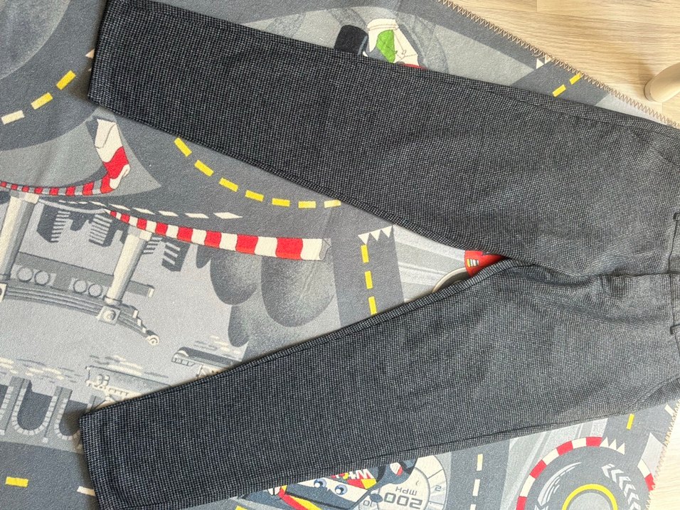 Gri Fermuarlı erkek Denim Pantolon - Görsel 2