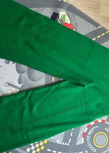 Yeşil Kapüşonlu Fermuarlı Sweatshirt - Görsel 4