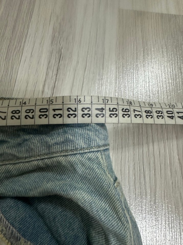 Mavi Midi Boy Kadın Denim Pantolon - Görsel 4