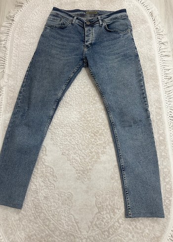 Erkek Mavi Denim Regular Fit Jean - Görsel 2