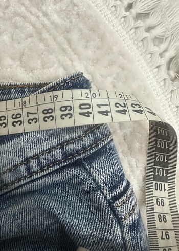 Erkek Mavi Denim Regular Fit Jean - Görsel 3