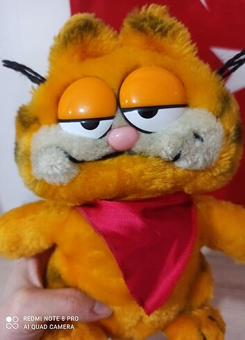  Beden Vintage garfield peluş oyuncak 