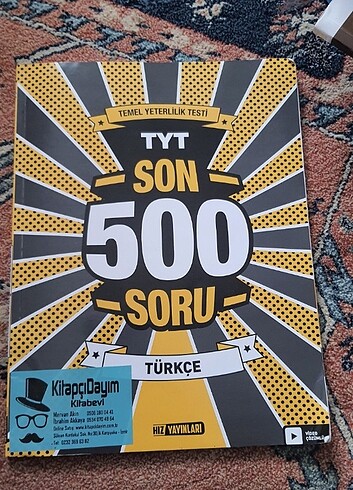 Hız Yayınları TYT Türkçe Son 500 Soru Kitabı