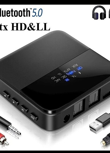 VİKEFON Bluetooth Alıcı Verici AptxHD