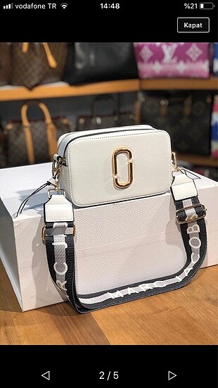 AA KALİTE MARC JACOBS ASKILI ÇAPRAZ ÇANTA