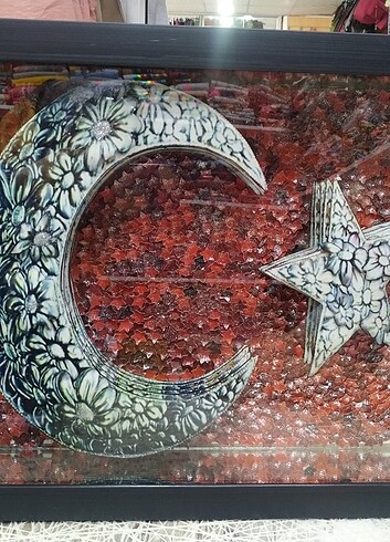 Türk bayrağı tablo
