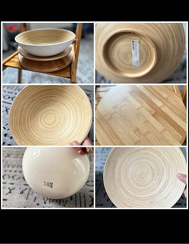 Ikea bambu set