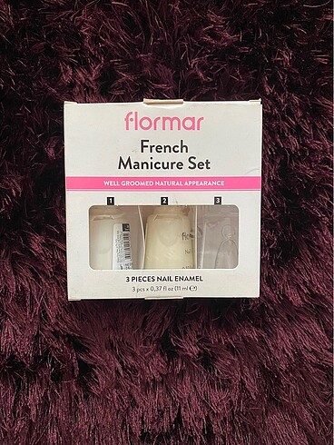 Flormar french manicure set