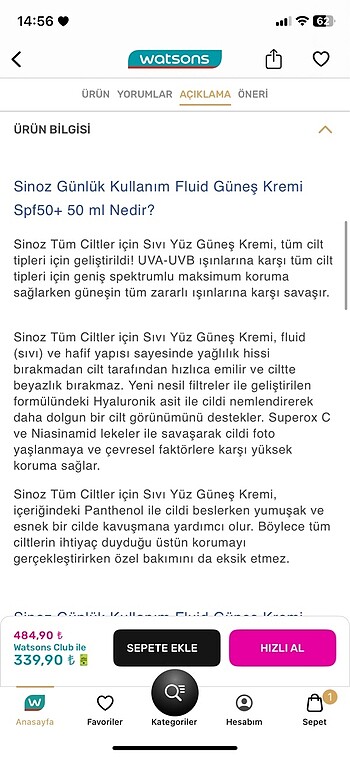 Diğer Güneş kremi