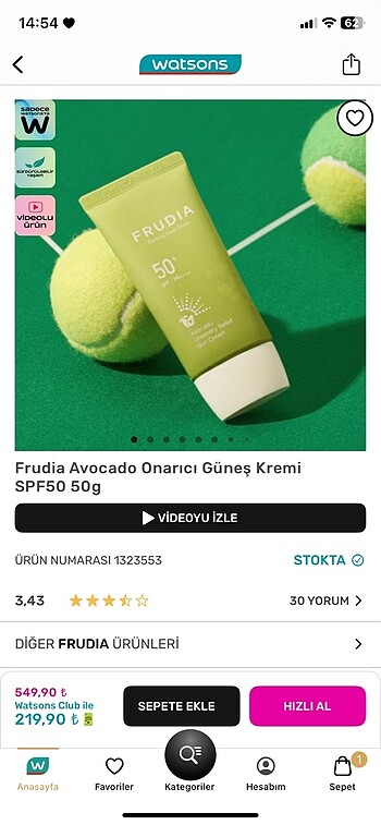 Güneş kremi