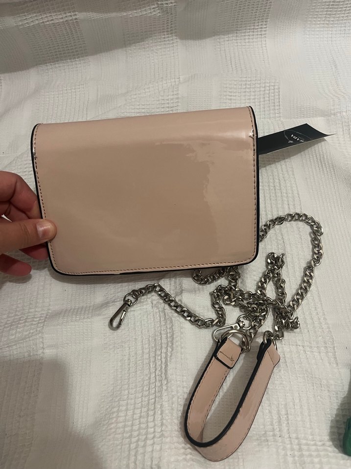 Bej Prada Deri Kadın Çanta - Görsel 3