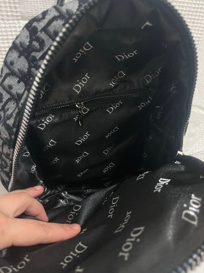 Gri Baskılı Kadın Sırt Çantası - Görsel 2