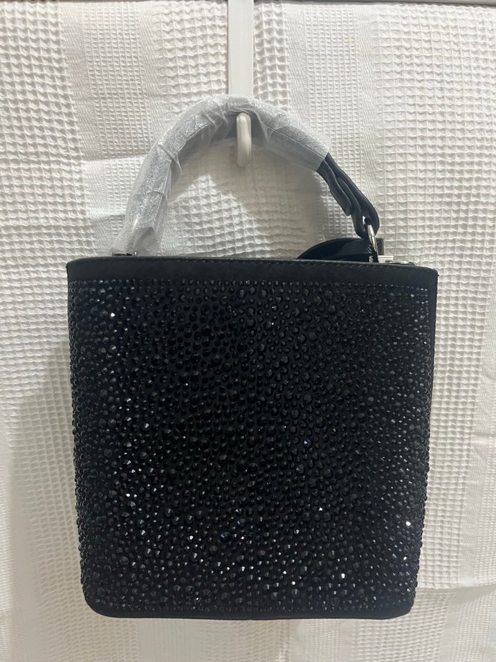 Prada Siyah Payetli Kadın Çanta - Görsel 3