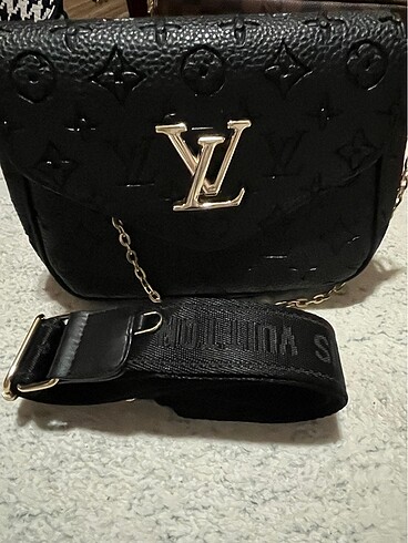 Louis Vuitton Siyah çapraz çanta