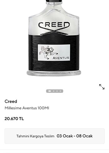Creed Aventus Siyah Erkek Parfümü - Görsel 4