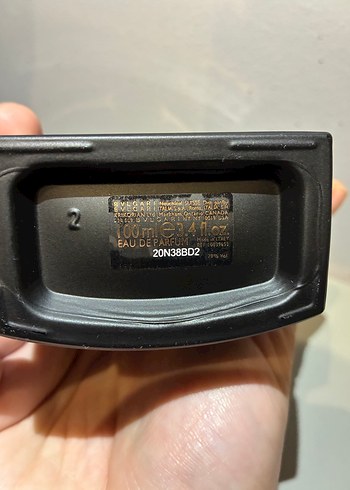 Bvlgari Man In Black Erkek Parfümü - Görsel 3