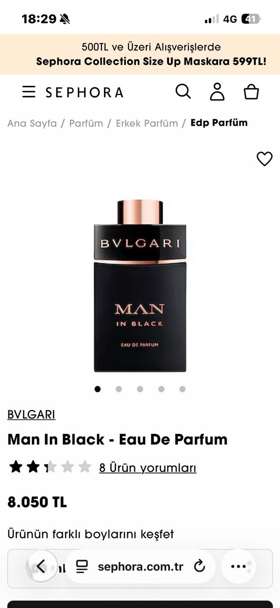 Bvlgari Man In Black Erkek Parfümü - Görsel 4