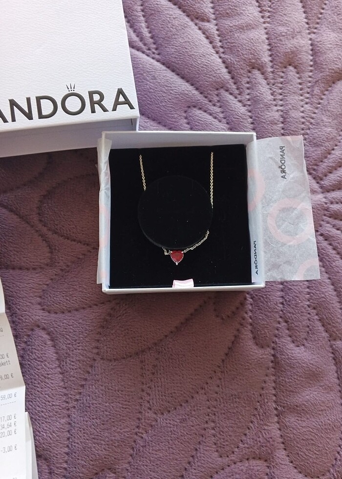 Pandora kalp kolye - Görsel 2