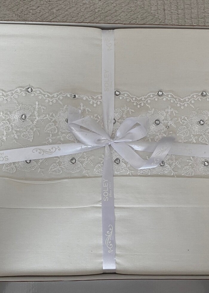 Soley güpürlü nevresim takımı - Görsel 2