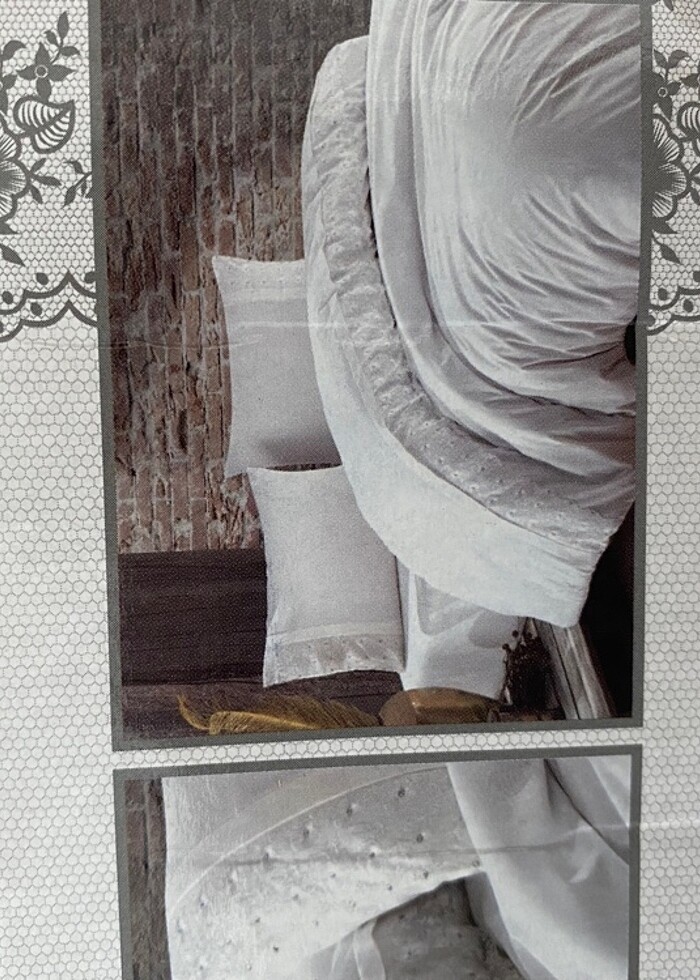 Soley güpürlü nevresim takımı - Görsel 4