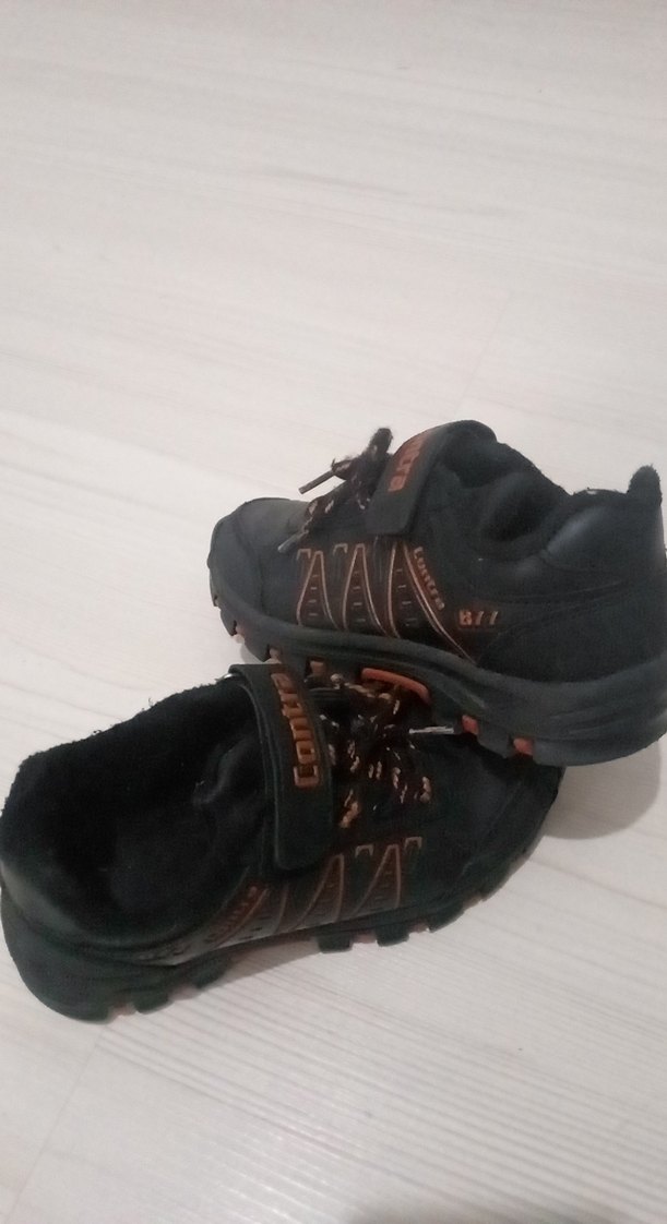 Siyah Desenli Erkek Çocuk Botu - Görsel 4